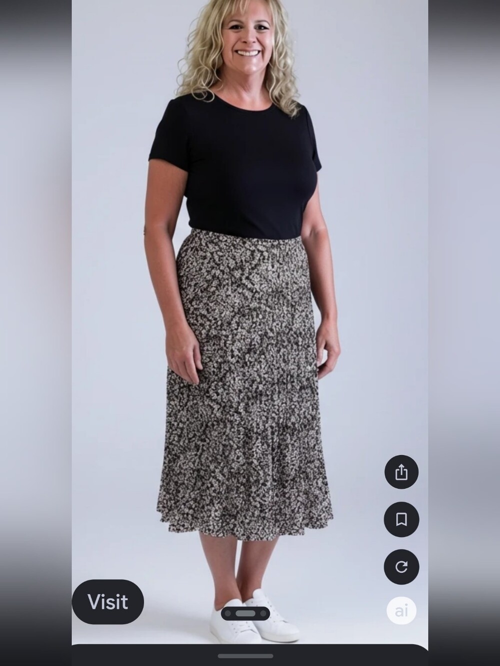 Skirt & Sweater Bundle Jones of NY top 2x gray beaded skirt 2x coordinat…
